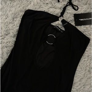 O Ring Mini Dress